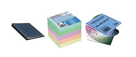 Papier, bloky, bločky